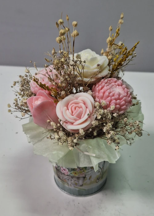 comprar velas centro floral mediano