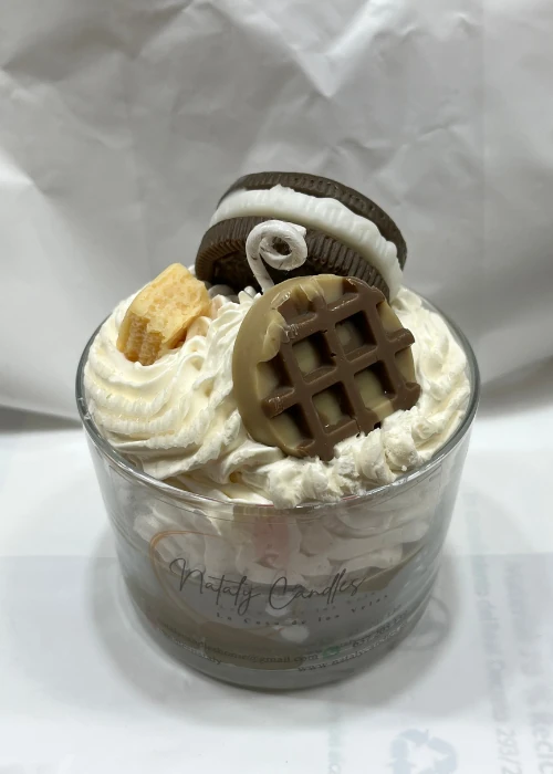 comprar velas con forma de postre oreo gourmet