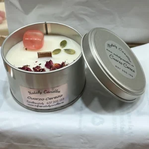 comprar velas minerales cuarzo cereza